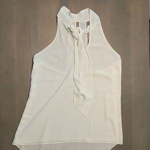 Express Romantic, Tie Neck Blouse.